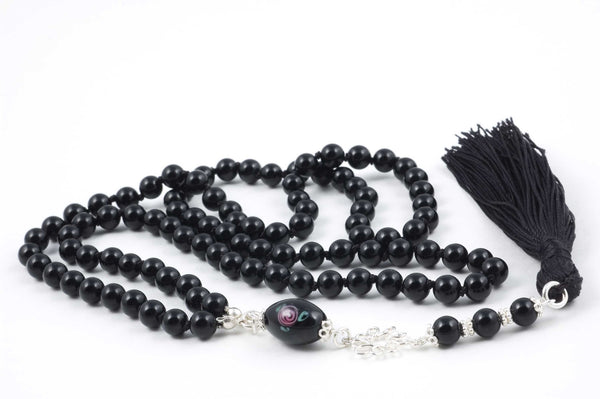 Black Obsidian Prayer Beads