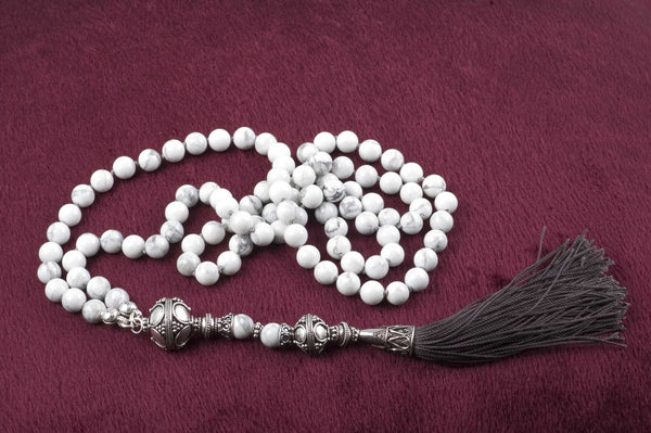 White Howlite Prayer Beads