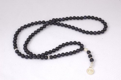 Blue Goldstone Prayer Beads