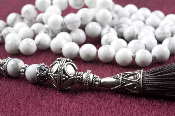 White Howlite Prayer Beads
