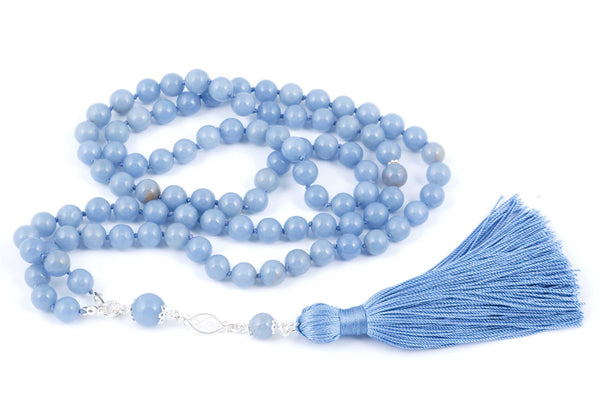 Angelite Prayer Beads