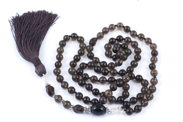 Smoky Quartz Prayer Beads
