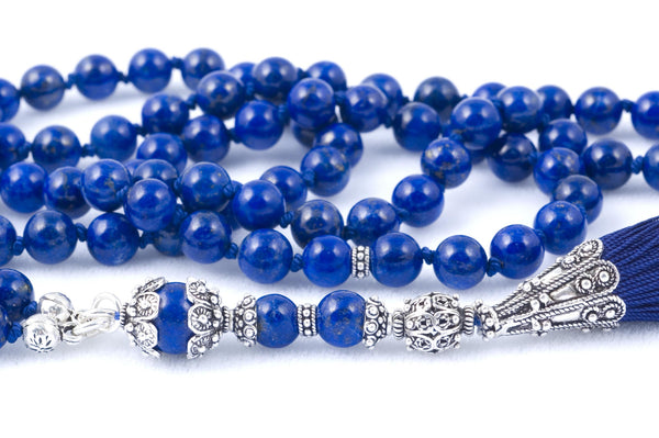 Blue Lapis Lazuli Prayer Beads