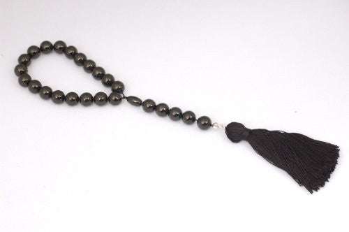Jet (Black Amber) Prayer Beads (19+5)