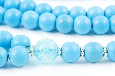 Chalk Turquoise Prayer Beads