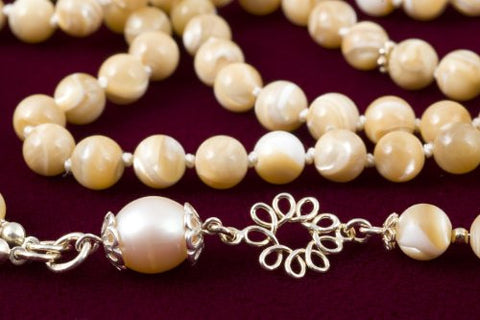 Mother of Pearl Prayer Beads