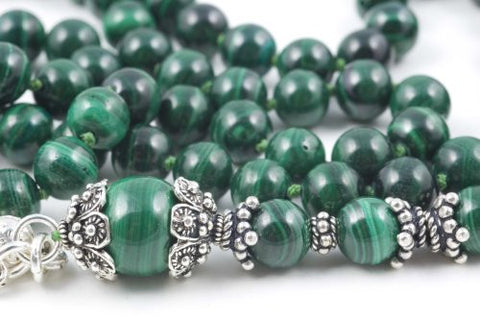 Green Malachite Prayer Beads